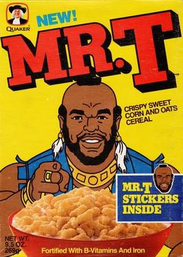 Breakfast with a Mohawk: Mr. T Cereal