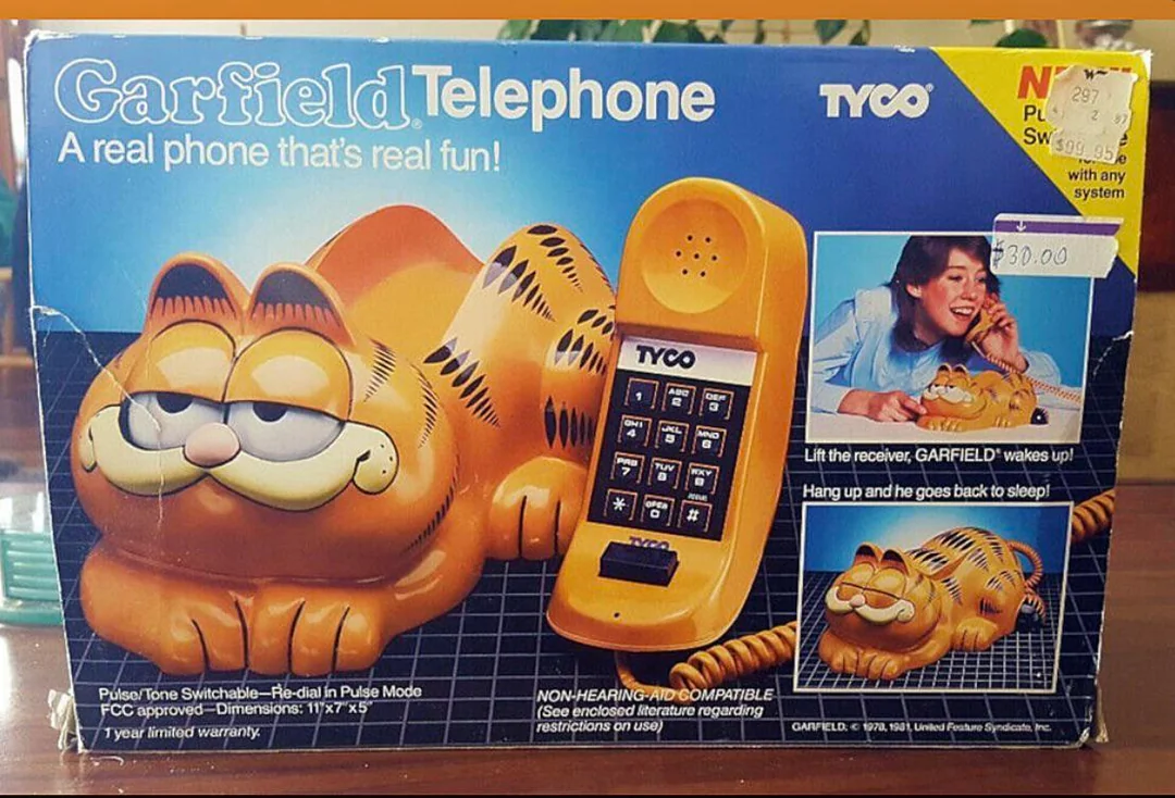 The Garfield Phone: A Nostalgic Icon of Childhood Communication