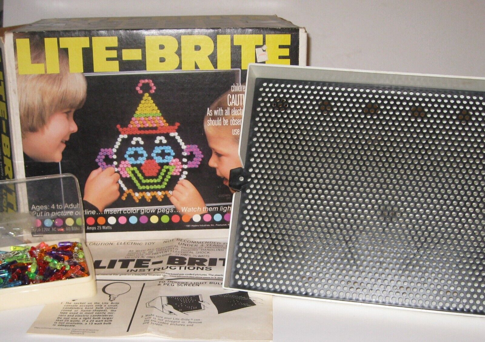 Lite-Brite, the Glowing Toy of the 1980s