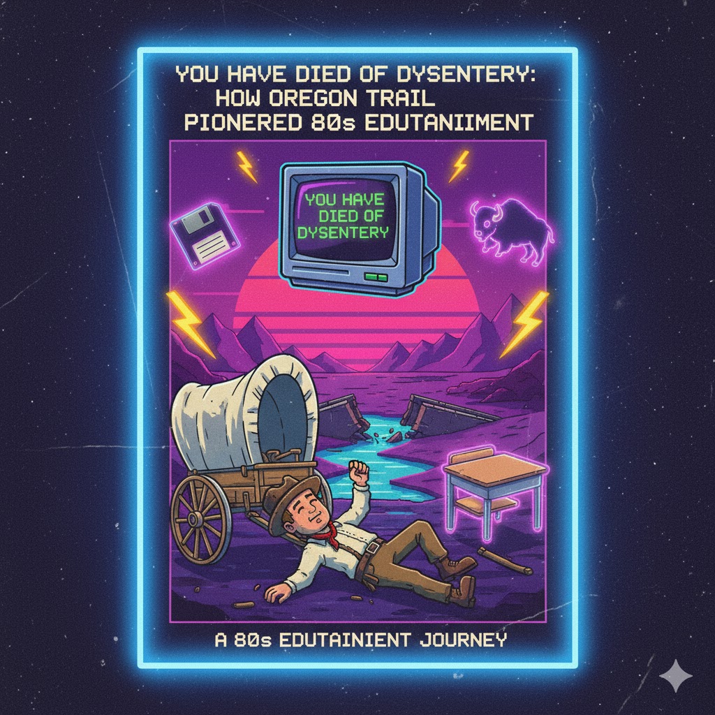 You Have Died of Dysentery: How Oregon Trail Pioneered 80s Edutainment