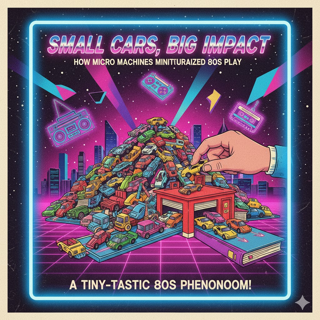 Small Cars, Big Impact: How Micro Machines Miniaturized 80s Play