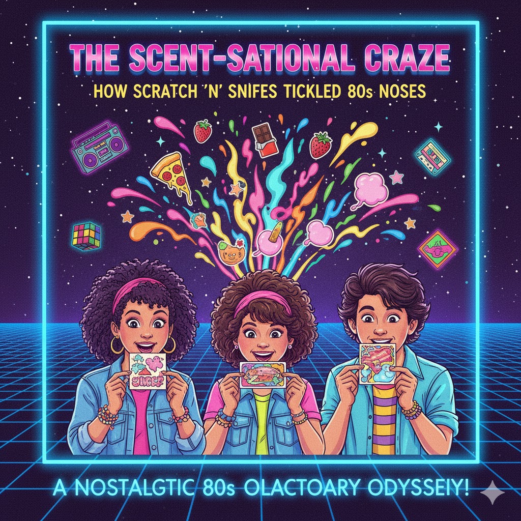 The Scent-sational Craze: How Scratch ‘n Sniff Stickers Tickled 80s Noses