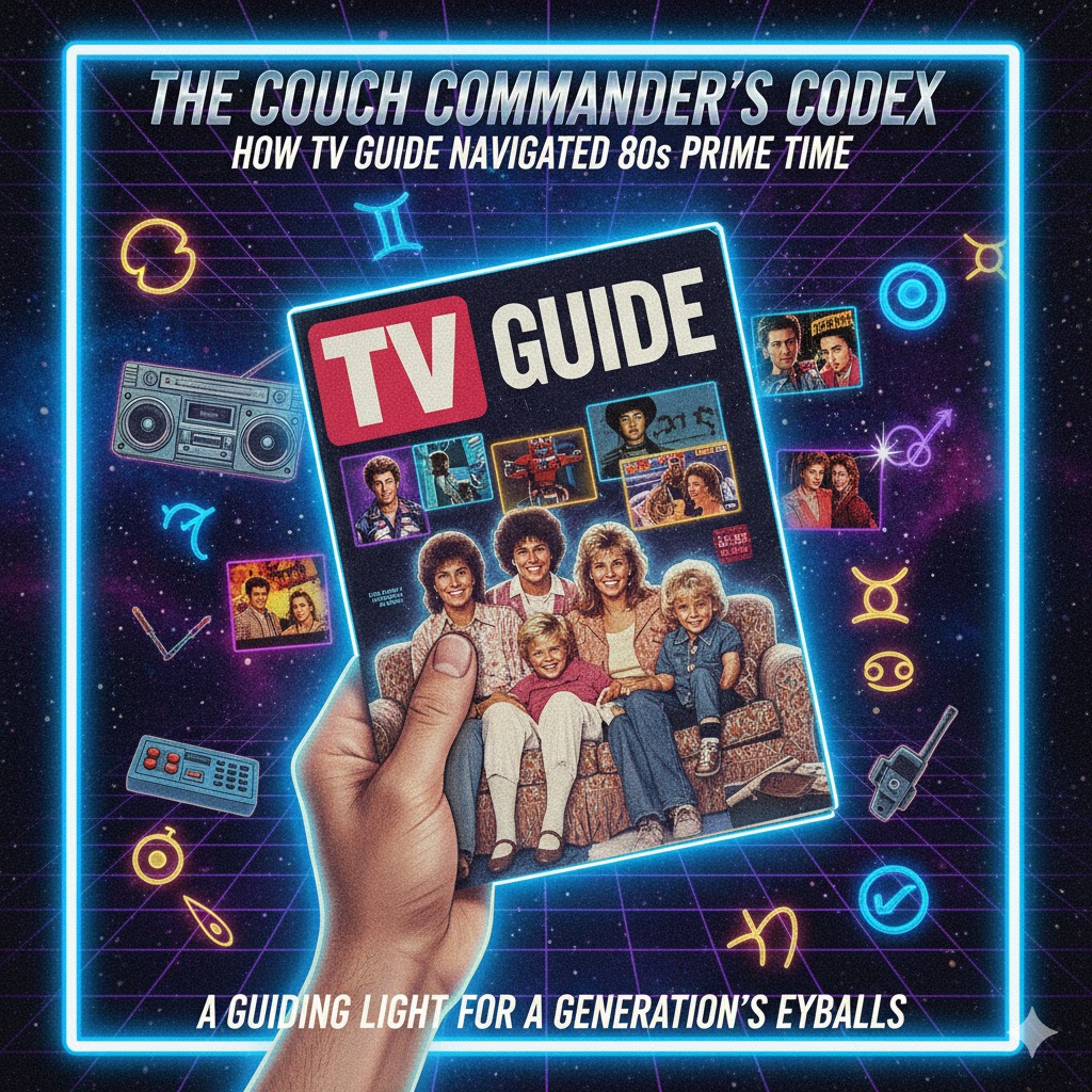 The Couch Commander’s Codex: How TV Guide Navigated 80s Prime Time