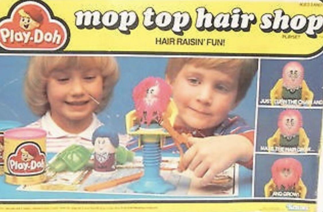 Play-Doh Mop Top Hair Shop: The Squishy, Squashy Salon of the 1980s